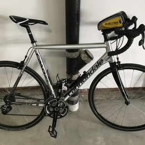 2012 Cannondale Silver, gray or bare metal