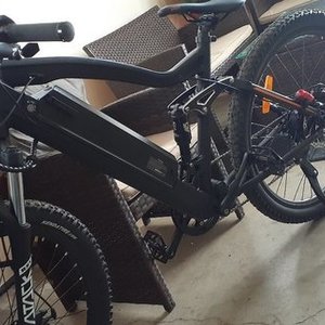 2019 Kasen K-1.0 ELECTRIC MOUNTAIN BIKE 27.5" Black