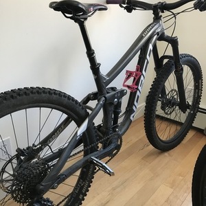 2018 Norco Bikes Range Silver, gray or bare metal