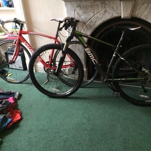 2013 BMC Alloy Triple Butted Silver or Gray and Green