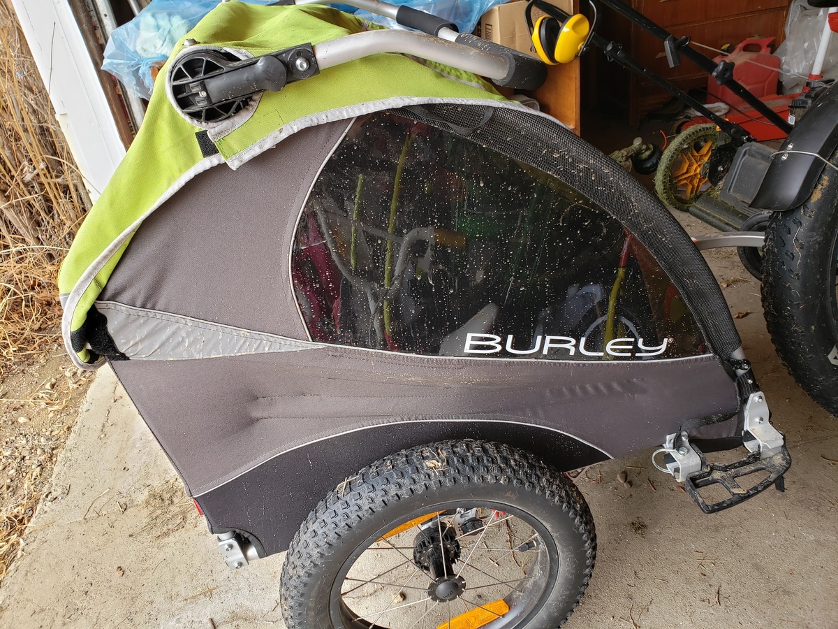 2018 Burley Design bike trailer
