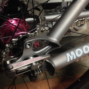 2014 Moots Cycles Rogue SL  Raw metal