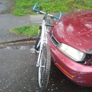 1995 GT Bicycles Pantera Silver, gray or bare metal