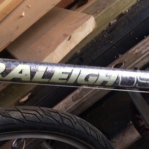 1991 Raleigh TECHNIUM CHILL Blue and Silver, gray or bare metal