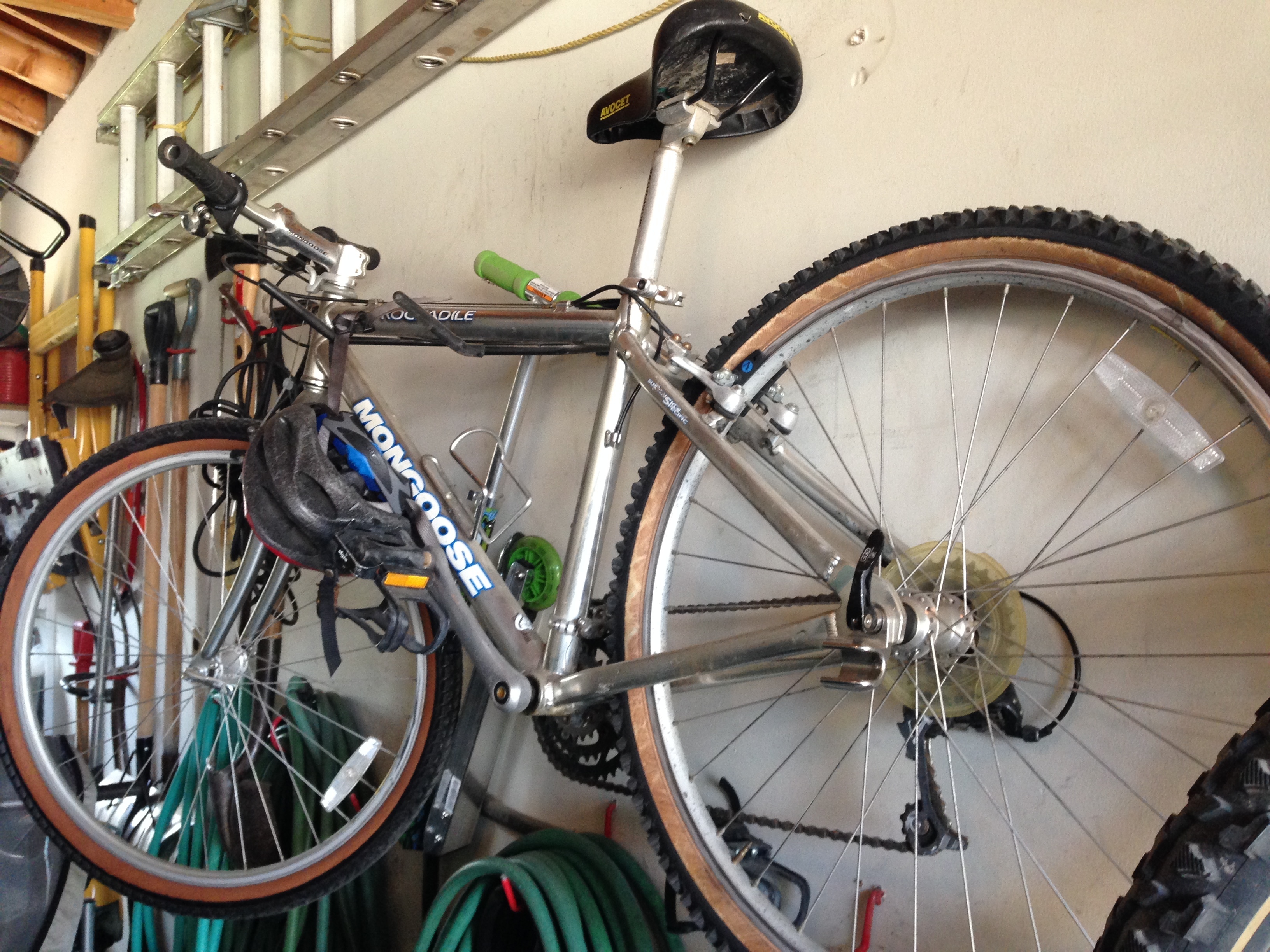 silver mongoose mountain bike