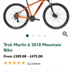 2018 Trek Marlin 6 Orange