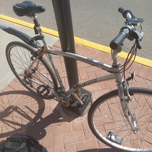 2011 Specialized Crossroads Sport Silver, gray or bare metal