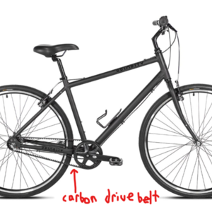 2018 Priority Bicycles Diamond Black