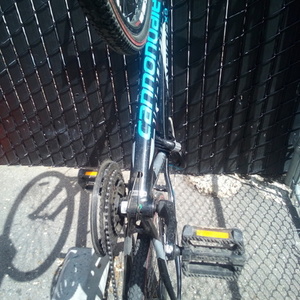 Cannondale Quick Cx 5 Black, Blue, and Silver, gray or bare metal