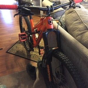 2015 Kona Process 153 Orange