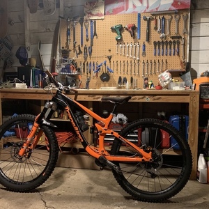 2018 Transition Bikes Scout Orange