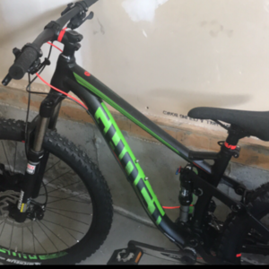 2017 Ghost KATO FS3 XS Black and Green