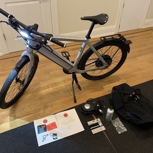 2018 Stromer ST2 Silver, gray or bare metal
