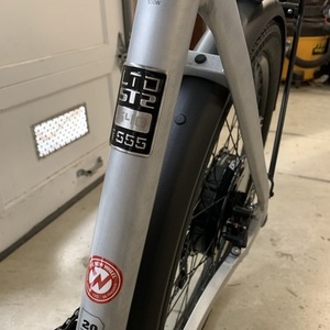 2018 Stromer ST2 Silver, gray or bare metal