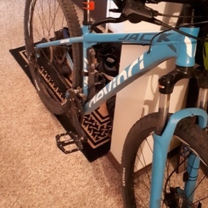 2015 Devinci Jack XP Blue and White
