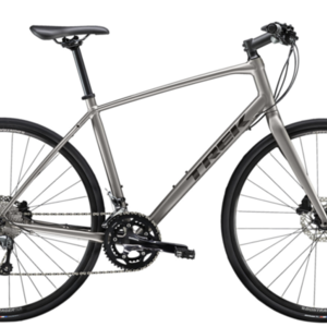 2018 Trek FX Sport 4 Silver, gray or bare metal
