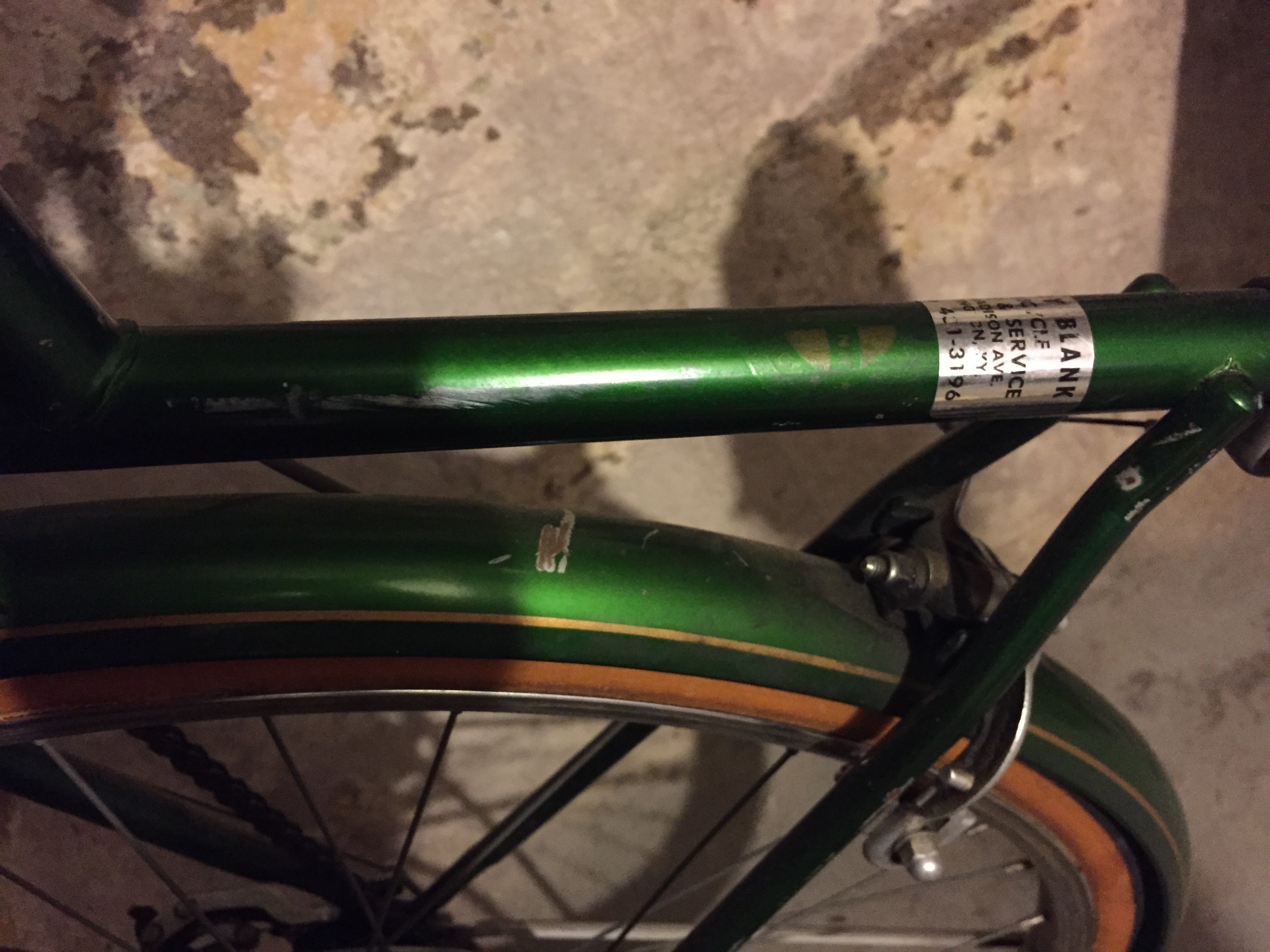 schwinn suburban vintage green