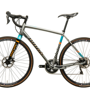 2018 Niner RLT 9 Silver, gray or bare metal