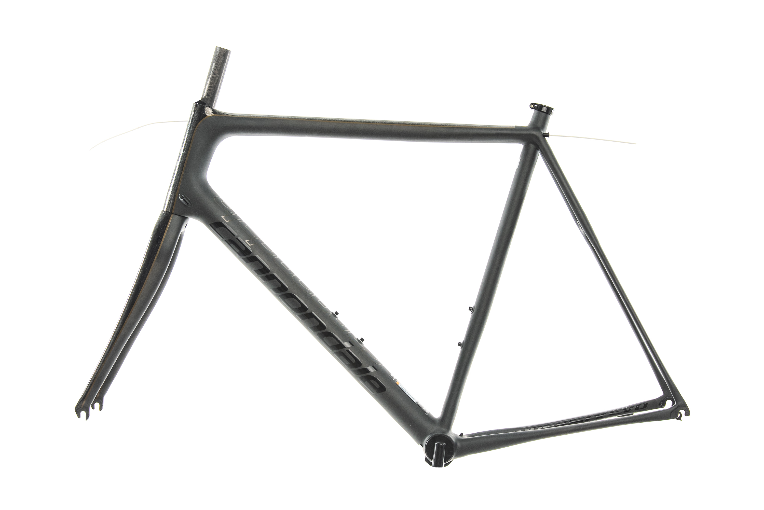 cannondale supersix evo black inc frameset