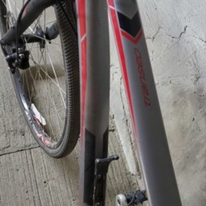 2018 GT Bicycles Transeo 6061 Silver, gray or bare metal