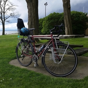 2014 Surly Disc Trucker Red