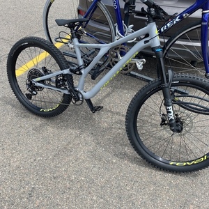 2020 Specialized Stumpjumper Silver, gray or bare metal