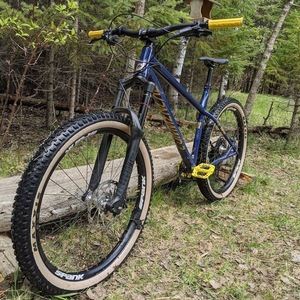 2020 Commencal Meta HT 27.5 Blue and Yellow or Gold