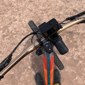 2017 Giant Trance Advance 1 Silver, gray or bare metal, Orange, and Teal