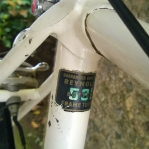 1973 Raleigh Gran Sport White and Blue