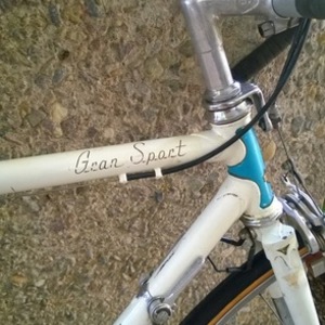 1973 Raleigh Gran Sport White and Blue