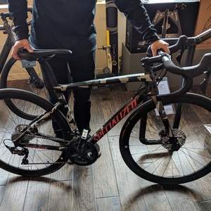 2019 Specialized Tarmac disc expert Silver, gray or bare metal