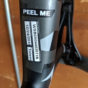 2019 Specialized Tarmac disc expert Silver, gray or bare metal