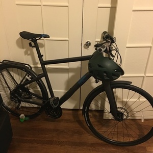 2017 Ghost SQ URBAN 2 Silver, gray or bare metal