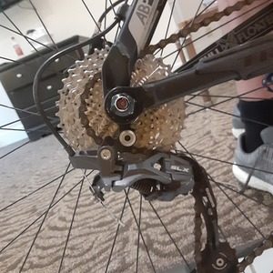 2011 Trek Fuel EX 8 Black and Silver, gray or bare metal
