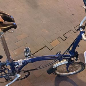2011 Brompton Bicycle 305068 Blue