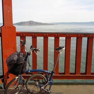 2011 Brompton Bicycle 305068 Blue