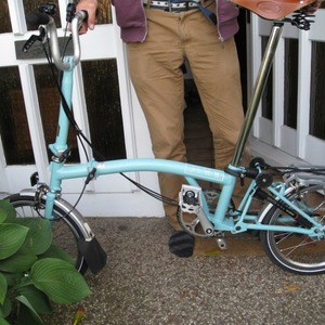 2015 Brompton Bicycle M6 Teal