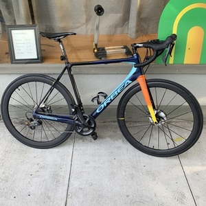 2020 Orbea Orca M20TEAM-D 19 Blue, Black, and Orange