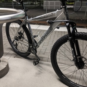 Specialized Hardrock Sport Silver, gray or bare metal, Black, and White