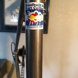 Black Sheep Bikes Northdam Silver, gray or bare metal