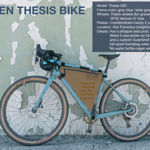 2019 Thesis Bike OB1 Blue