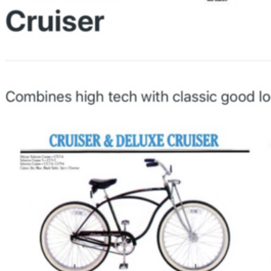 1970 Schwinn CC7-6 Blue