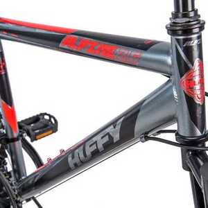 2020 Huffy Alpine 26 in 18 Speed Mountain Bike Silver, gray or bare metal and Red