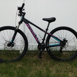 Devinci Jack Black, Pink, and Blue