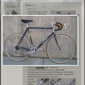 1987 Miyata 912 Black