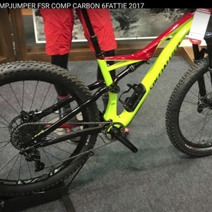 2017 Specialized 2017 Specialized Stumperjumper FSR Comp Carbon 6ft XL Green and Red