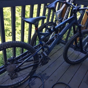 Transition Bikes Covert Blue and Black