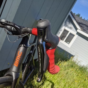 2017 BMC Roadmachine 01 Black and Orange