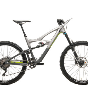 2018 Ibis Mojo HD4 Silver, gray or bare metal