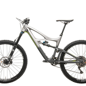 2018 Ibis Mojo HD4 Silver, gray or bare metal